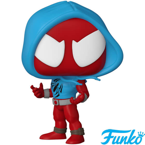 Funko POP #1453 Marvel Spider-Man Scarlet Spider with Hoodie Exclusive Figure